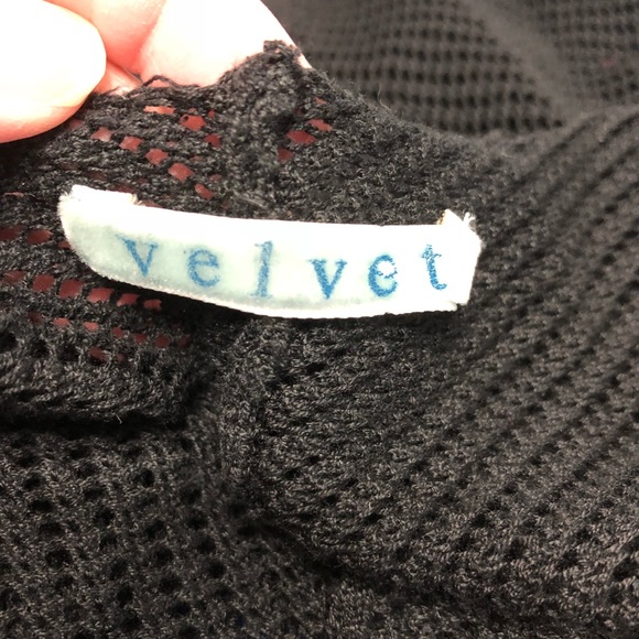 Velvet Mesh Cover Up - Picture 4 of 4